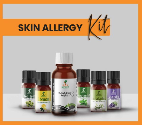 Nefertiti NaturalOilsHerbs for Skin Allergy Care Kit En 2