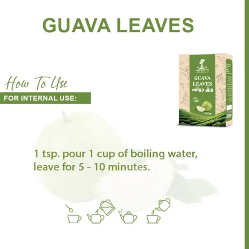 le thé de feuilles de goyave