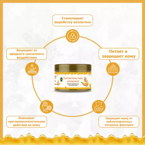 Крем "Морковь и мед"