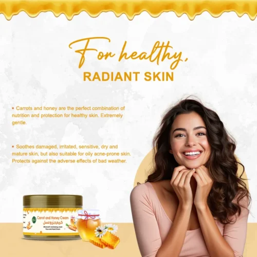 Wortel en honingcrème