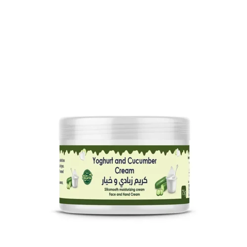 Crème au yaourt et au concombre