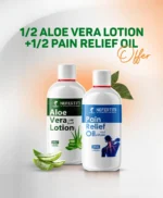 1/2 (Aloe Vera Lotion + Pain Relief Oil)