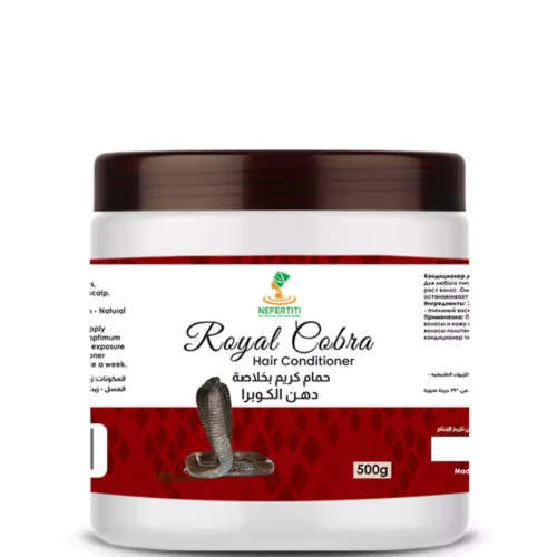 CONDITIONNEUR À L'HUILE DE COBRA NEFERTITI (HUILE DE SERPENT)