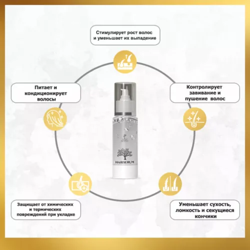 Сыворотка для волос с аргановым маслом